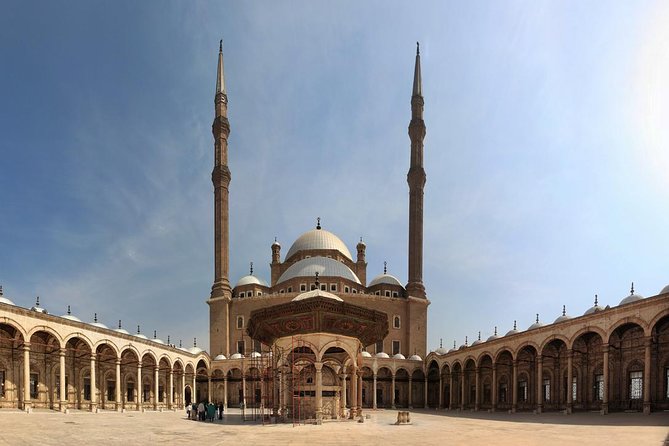 Cairo Layover Tour to Giza Pyramids, Sphinx, Coptic & Islamic Cairo and Bazaar
