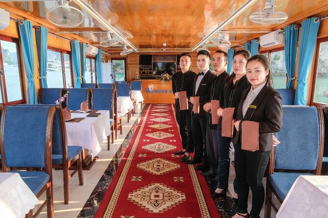 Deluxe Halong Bay Day Cruise Small Group From Tuan Chau Island - Directions