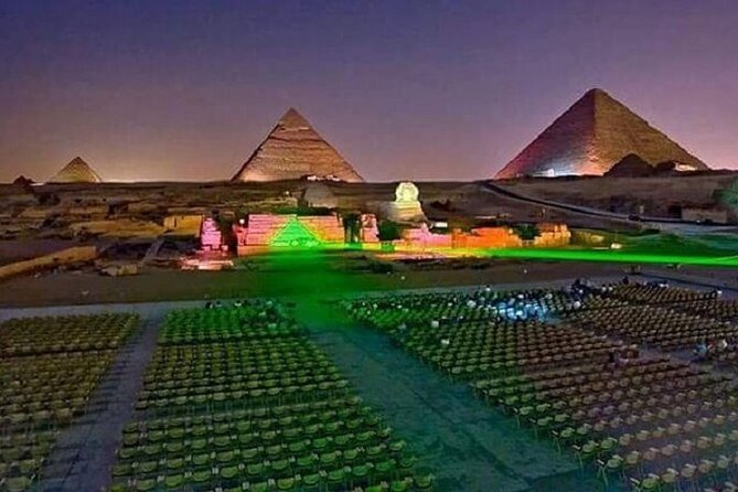 Giza Pyramids Sound and Light Show From Cairo- Evening Tour - Inclusions