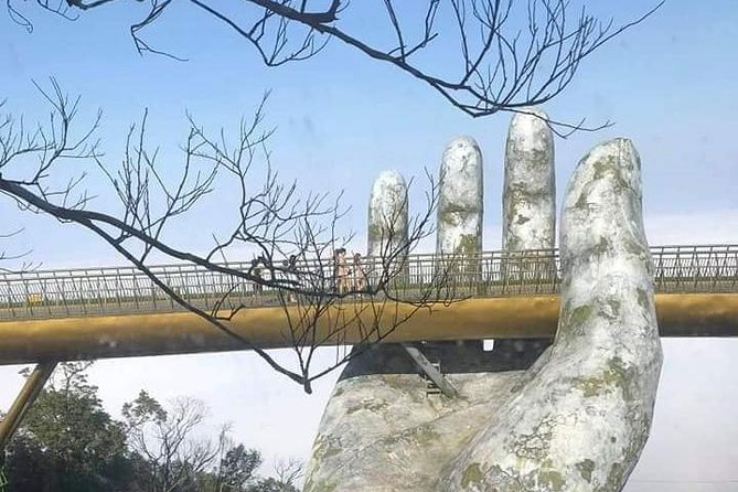 GOLDEN BRIDGE via CABLE CAR From TIEN SA or CHAN MAY Port - The Sum Up