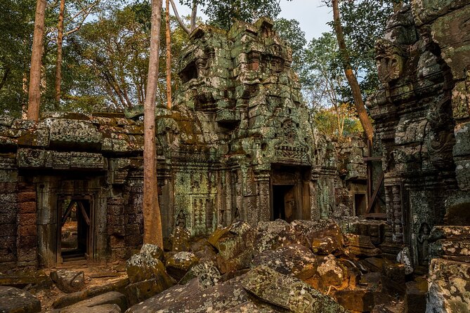 One-Day Private Guided Backroads Cycling Tour of Angkor Temples - Itinerary Highlights