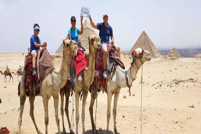 Private Tour Giza Pyramids, Sphinx, Egyptian Museum & Bazaar & Camel Ride - Tour Highlights