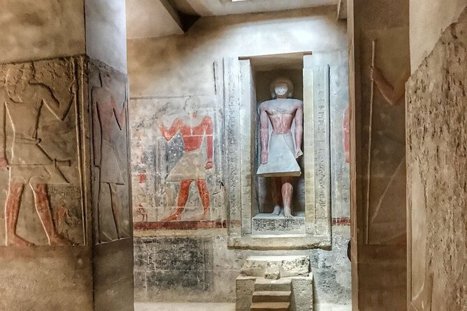 Private Tour to Tomb of Mereruka Pyramid of Unas The Red Pyramid - Tour Itinerary