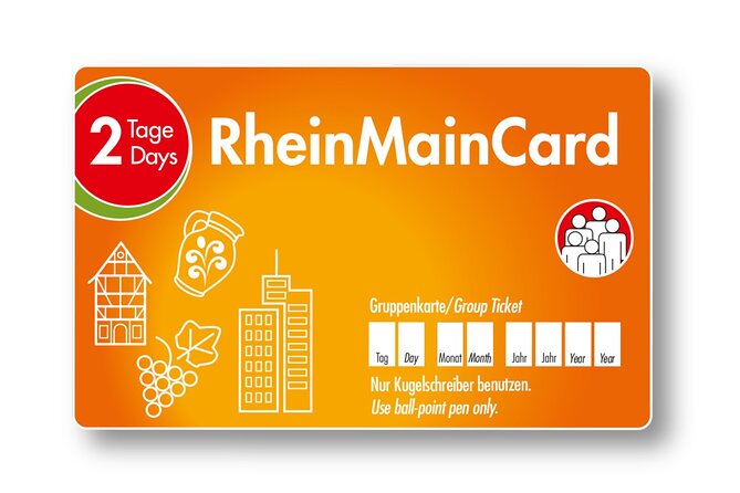 RheinMainCard 2 Days Group Ticket - Additional Info