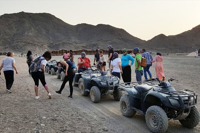 Sharm El Shiekh Quad Biking With Camel Ride & Beduin Dinner in Egypt