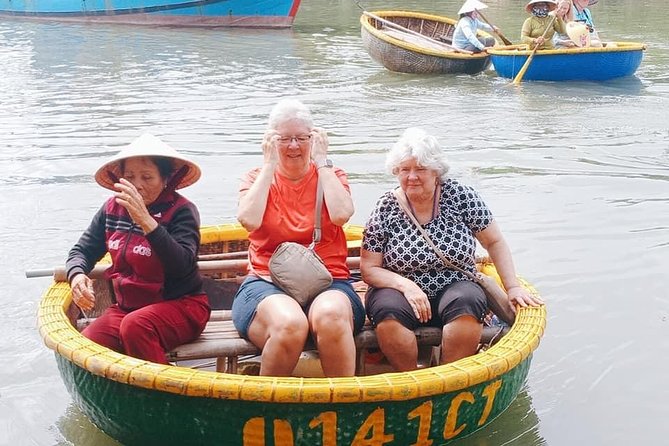 Shore Excursion:CHAN MAY or TIEN SA Port:BASKET BOAT RIDE-BUFFALO RIDE- HOI AN - Accessibility Information