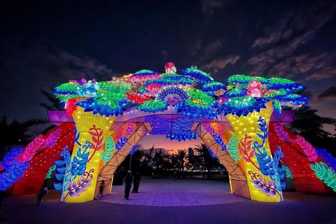 Tickets to the Glow Garden in Dubai With Optional Transportation - Admission Options