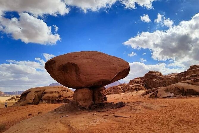 ‏Wadi Rum Trip From Aqaba, Round Trip, Includes a 2 -Hour Jeep