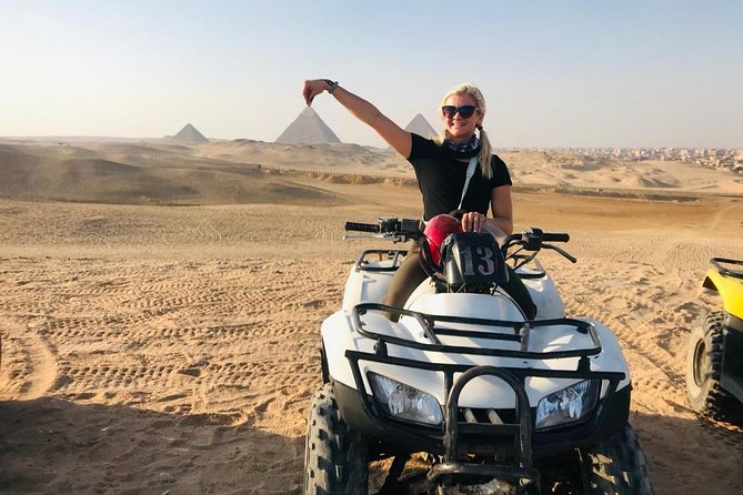 A Private ATV Around Pyramids at Sunset,Sound and Light Show&With Dinner - Good To Know