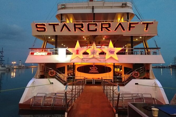 Alanya Starcraft Night Disco Yacht With Foam Party & Transfer - Event Details