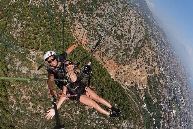 Alanya Tandem Paragliding From 700 Meters W/ Licensed Pilots.