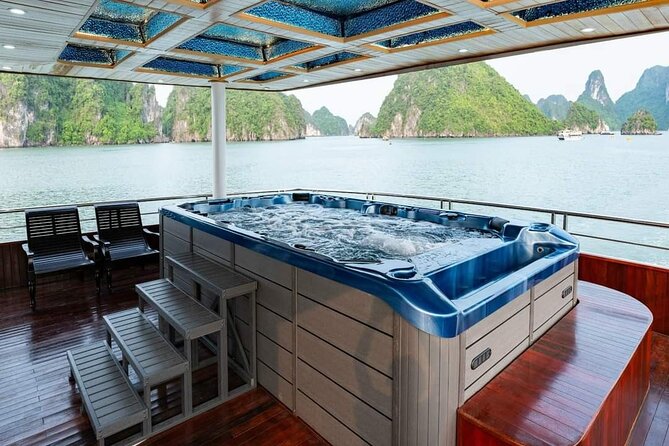 Arcady Premium Cruise Halong Bay Day Tour With Jacuzzi & Transfer - Good To Know