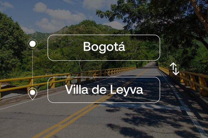Bogotá to or From Villa De Leyva Private Transfer - Good To Know