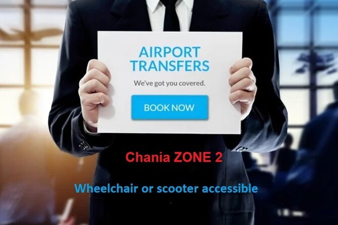 Chania Airport (Chq) To/From Chania Suburbs- ZONE 2 -Up to 15 Prs - Good To Know