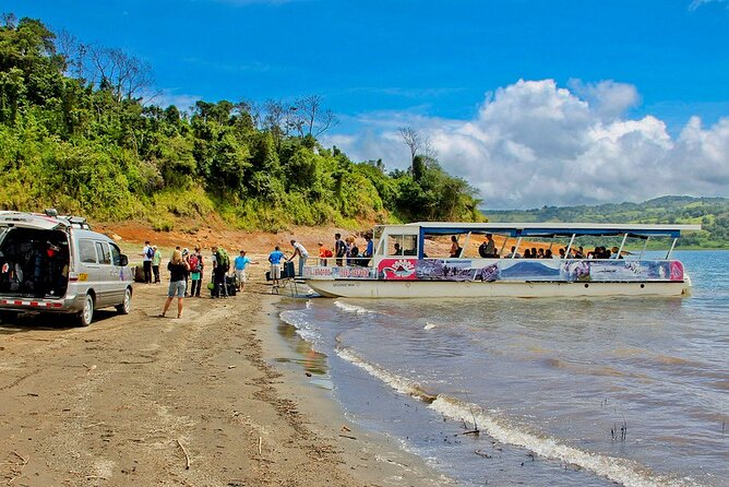 Collective Transport Arenal to Monteverde, Boat on Lake Arenal - Good To Know