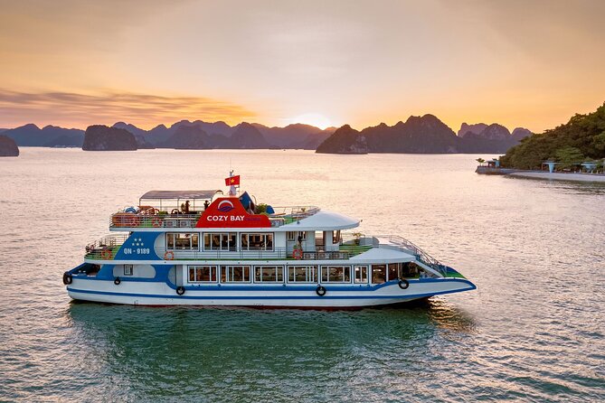 Cozy Bay Halong Day Trip, 5 Star Cruise From Tuan Chau Harbor - Good To Know