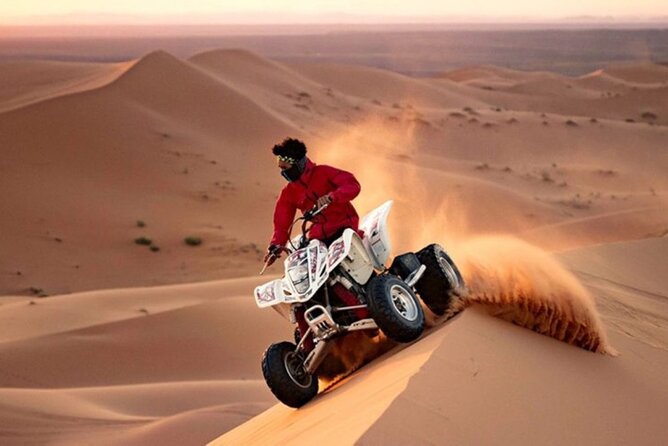 Desert Safari With BBQ Dinner Quad Bike and Sandboarding - Good To Know
