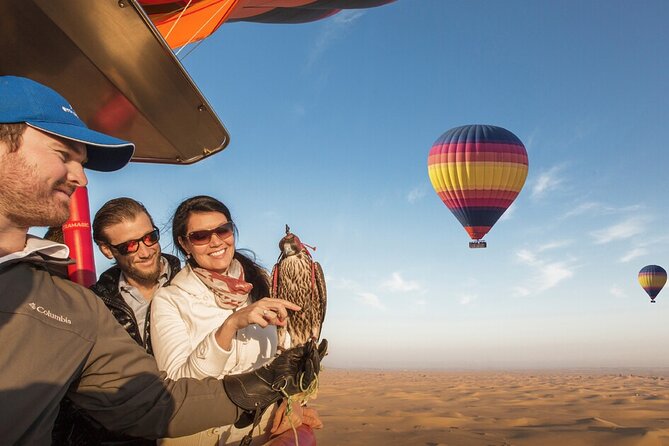 Dubai Hot Air Balloon With Views of Desert With Falcon Show From Dubai - Good To Know