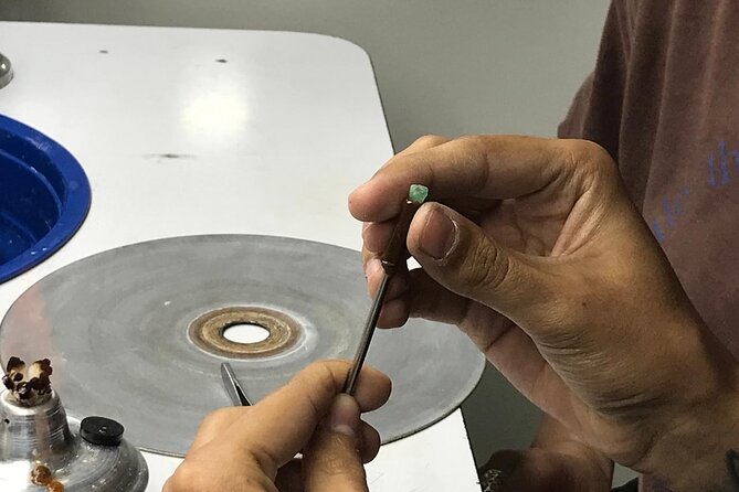 Emerald Carving Workshop in Bogotá, Colombia. - Good To Know