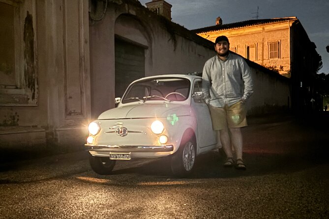 Explore Rome at Night in FIAT 500 Vintage With a Real Local - Good To Know