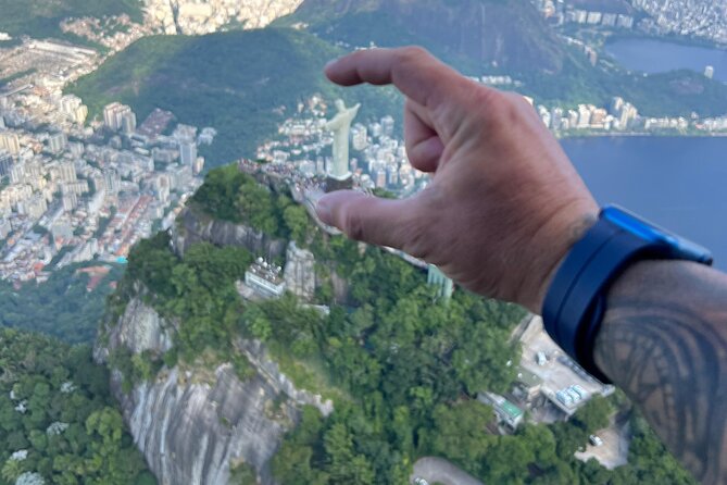 Flying in a Helicopter Without the Doors - Cristo Redentor RJ - Good To Know