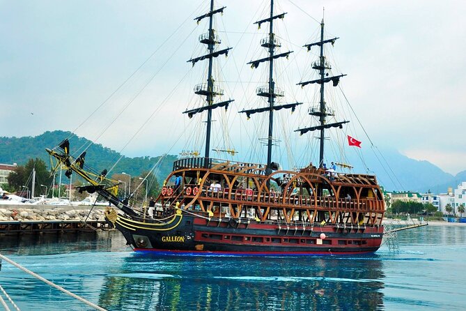 Full-Day Pirate Boat Tour With Lunch and Foam Party in Antalya - Good To Know
