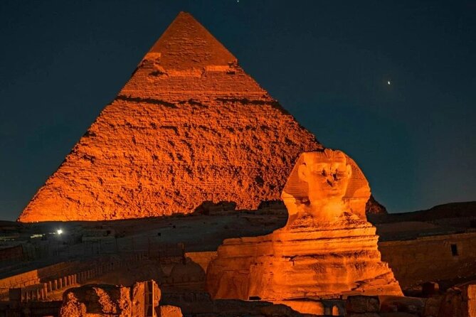 Giza Pyramids in New Light With Sound and Light Private Show - Good To Know