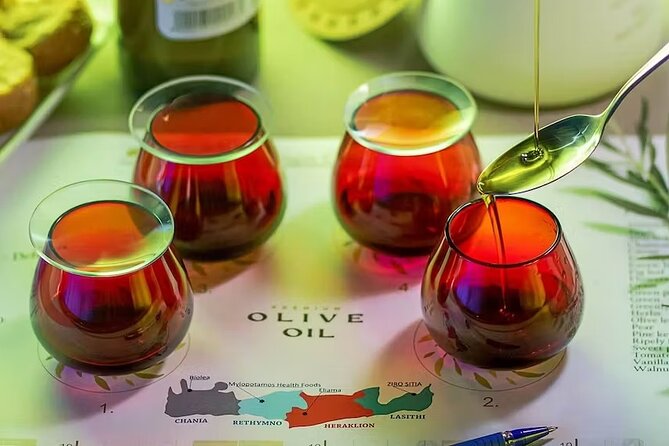 Guided Tasting of 3 Extra Virgin Olive Oils at Douloufakis Winery - Good To Know