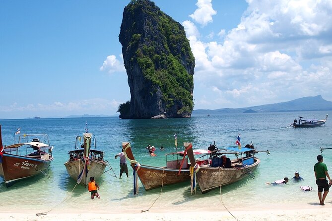 Half Day Krabi Four Islands Tour With Long Tail Boat