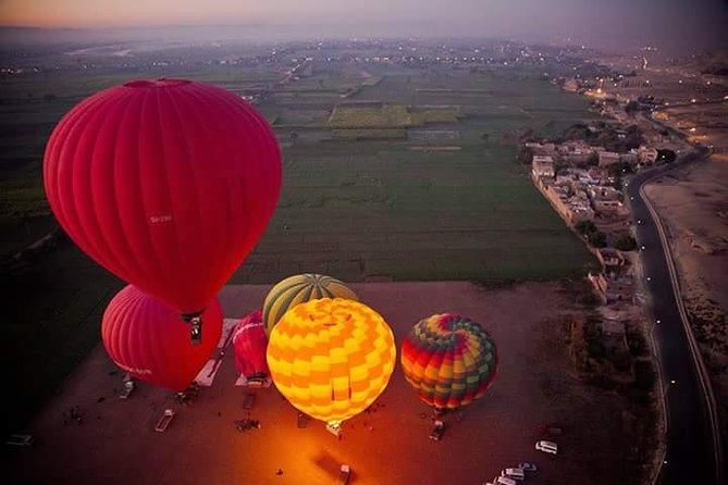 Hot Air Balloon In Luxor Egypt