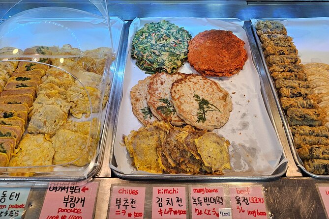 Jeon Korean Style Pancake Buffet at a Traditional Market in Seoul - Good To Know