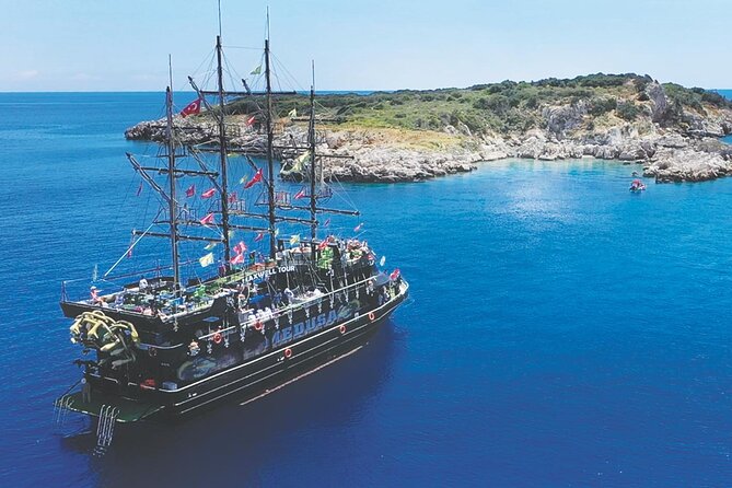 Kemer Pirate Boat Tour With Lunch, Soft Drinks & Transfer - Good To Know