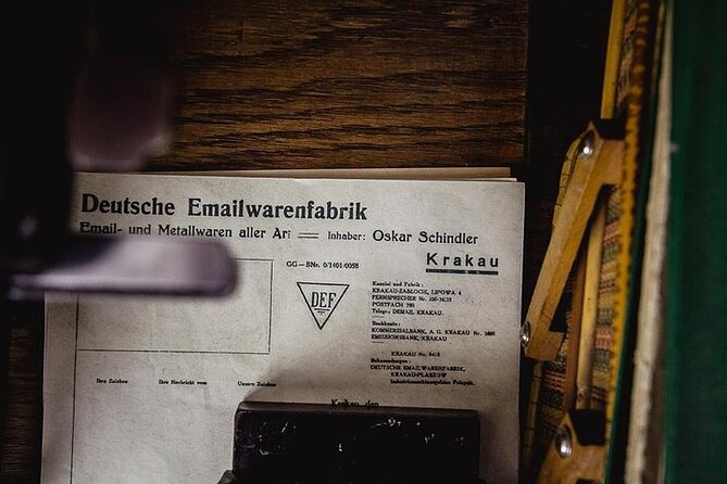 Oskar Schindlers Factory Museum Krakow Skip the Line Tour - Booking Process