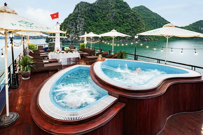 Pamela Halong Bay 5 Star Cruise With Jacuzzi Pool and Transfer - Good To Know
