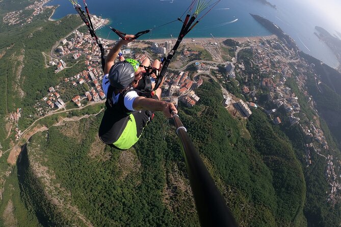 Paragliding Tandem Flight – Budva Becici Beach