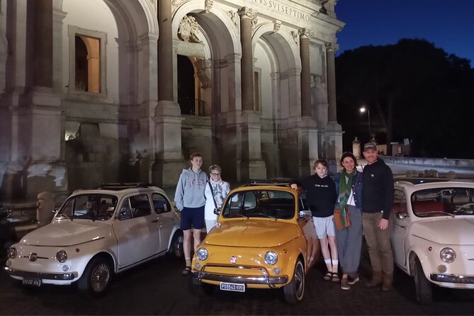 Private: 2 Hour Evening Tour of Rome Aboard a Vintage Fiat 500 - Good To Know