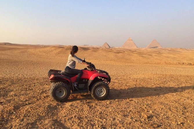 Private Adventure Tour Visit Giza Pyramids Then Enjoy The Atv Quad Bike Ride - Good To Know