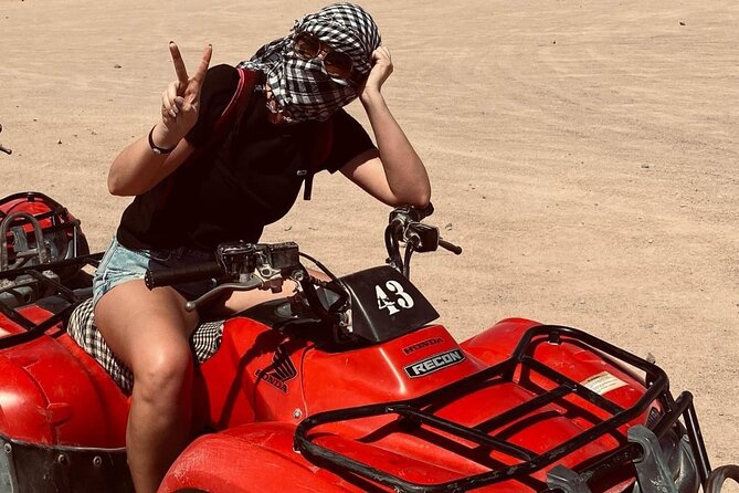 Private ATV Quad and Camel Ride With Transfer From Hurghada - Good To Know