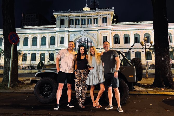 Private Jeep Tour Saigon by Night: Foodie & City Tour - Good To Know