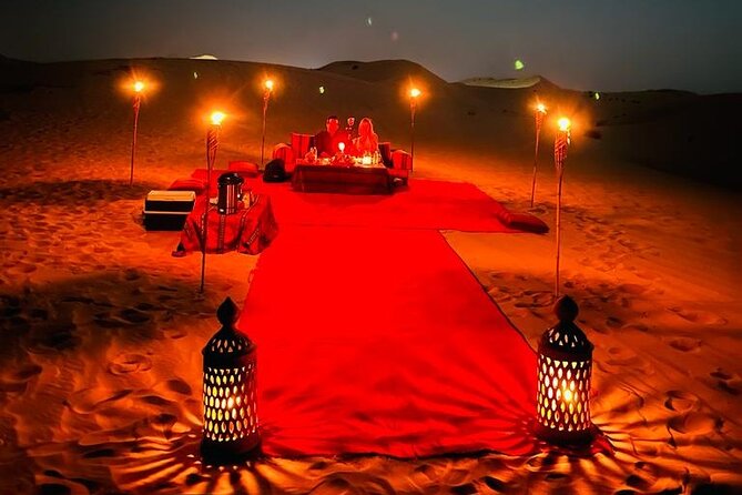 Private Romantic Dune Dinner With Quad Bike Ride in Abu Dhabi - Good To Know