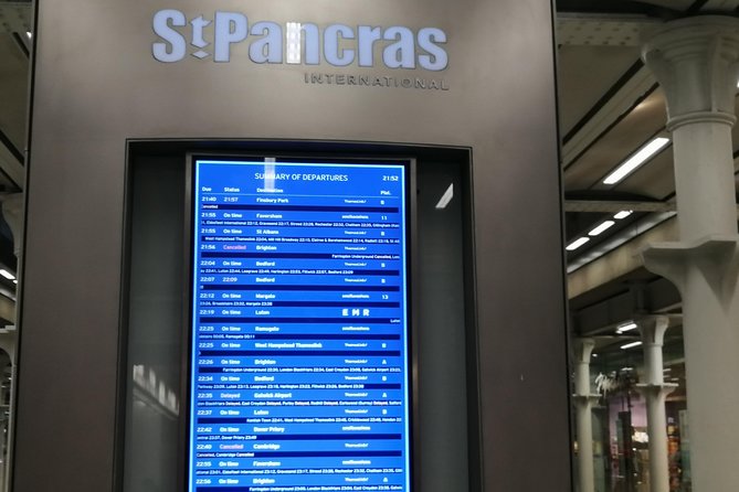 Private Transfer From/To Heathrow Airport to St Pancras Eurostar - Good To Know