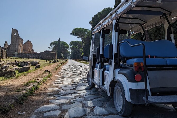 Rome: Appian Way Golf Cart Charter With Driver - Private - Good To Know