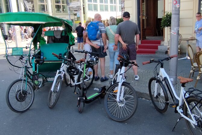 Selfdrive E-Scooter or by Sitting in Rickshaw-Berlin Highlight - Good To Know