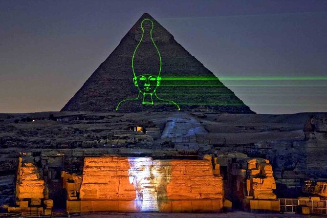 Sound and Light Show Experience in Giza Pyramids
