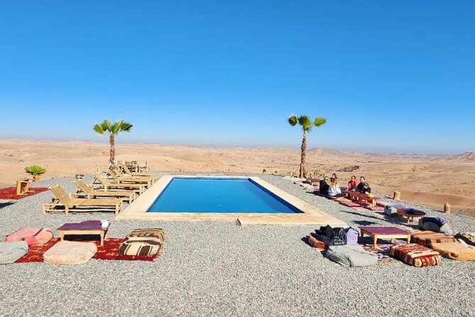 Sunset Camel Ride in Agafay Desert With Dinner and Pool Acces - Activity Overview