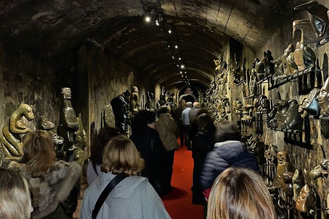 Wine and Art in an Underground Museum - Unique Museum Experience