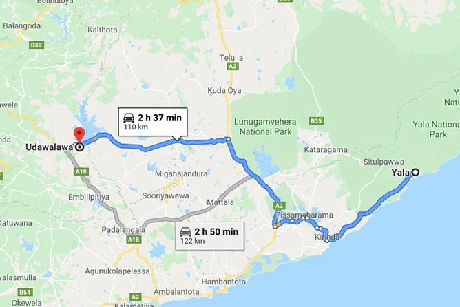 Yala City to Udawalawe City Private Transfer - Good To Know