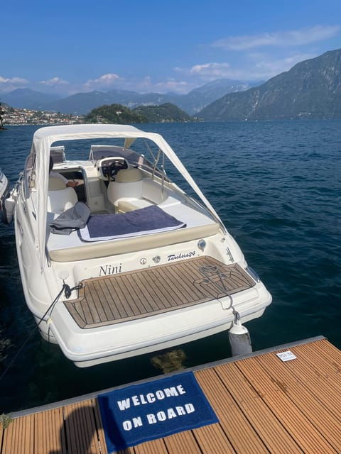 1 Hour Lake Como Speedboat Tour