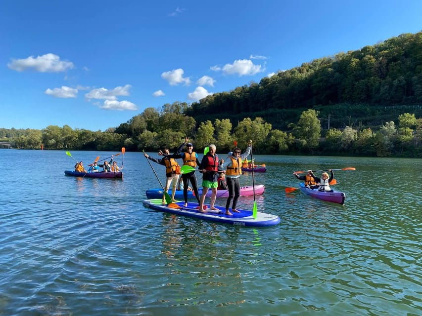 1h30 of Supersize Paddle on the Saône River Near Lyon - Activity Overview