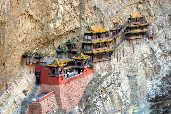 2-Day Private Datong Tour:Hanging Temple, Yugang Grottoes,Wooden Pagoda and More